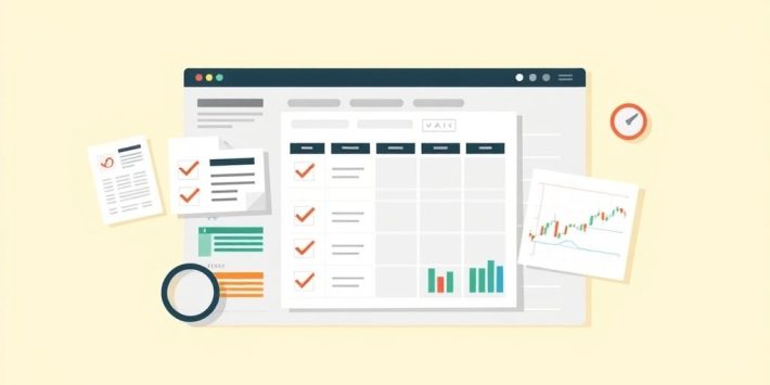 {"prompt":"Flat image representing an organized day trading plan. Use a paper or dashboard theme. Visuals include checklists, strategy blocks, and trade setups. Background: beige or pale cyan. No text.","originalPrompt":"Flat image representing an organized day trading plan. Use a paper or dashboard theme. Visuals include checklists, strategy blocks, and trade setups. Background: beige or pale cyan. No text.","width":1024,"height":576,"seed":42,"model":"flux","enhance":false,"nologo":true,"negative_prompt":"worst quality, blurry","nofeed":true,"safe":false,"isMature":false,"isChild":false}