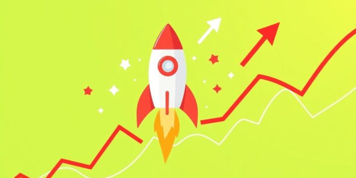 {"prompt":"Flat illustration of momentum trading. Background: neon green or orange. Show price bursting forward, rocket symbols, and momentum waves. No text -- energetic and symbolic.","originalPrompt":"Flat illustration of momentum trading. Background: neon green or orange. Show price bursting forward, rocket symbols, and momentum waves. No text -- energetic and symbolic.","width":1024,"height":576,"seed":42,"model":"flux","enhance":false,"nologo":true,"negative_prompt":"worst quality, blurry","nofeed":false,"safe":false,"isMature":false,"isChild":false}