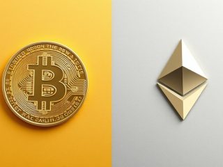 {"prompt":"create no text flat illustration, Depict Bitcoin vs. Ethereum for long-term investing. Use a split gold and silver background. Show symbols of both coins with growth arrows. No labels or words.","originalPrompt":"create no text flat illustration, Depict Bitcoin vs. Ethereum for long-term investing. Use a split gold and silver background. Show symbols of both coins with growth arrows. No labels or words.","width":1024,"height":576,"seed":42,"model":"flux","enhance":false,"nologo":true,"negative_prompt":"worst quality, blurry","nofeed":false,"safe":false,"isMature":false,"isChild":false}