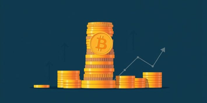 {"prompt":"Visualize a striking flat illustration set against a deep blue or slate background, portraying the concept of constructing a robust cryptocurrency portfolio that surpasses Bitcoin. Central to this composition is a towering stack of coins, prominently distinguished from the Bitcoin icon, encapsulating success and growth. The colors of the coin stack vary, showcasing golden hues and vibrant metallic tones to symbolize diversity within the portfolio. Surrounding the coins, incorporate subtle financial symbols like upward arrows and graphs, artistically rendered in shadowy silhouettes to emphasize prosperity and strategy. The overall mood is optimistic and aspirational, inviting viewers to envision a brighter financial future through innovative investments.nncreate no text flat illustration, Show the idea of building a crypto portfolio that beats Bitcoin. Use deep blue or slate background. Include a coin stack outperforming the BTC icon. All visual, no text. show financial symbol.","originalPrompt":"create no text flat illustration, Show the idea of building a crypto portfolio that beats Bitcoin. Use deep blue or slate background. Include a coin stack outperforming the BTC icon. All visual, no text. show financial symbol.","width":1024,"height":576,"seed":42,"model":"flux","enhance":false,"nologo":true,"negative_prompt":"worst quality, blurry","nofeed":false,"safe":false,"isMature":false,"isChild":false}