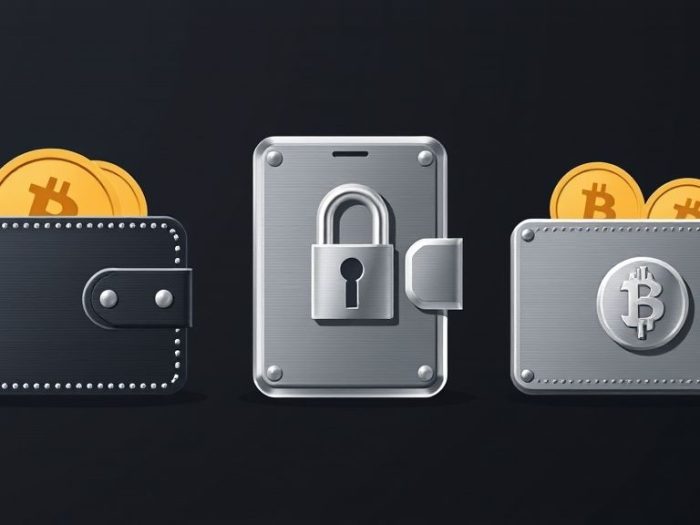 {"prompt":"create no text flat illustration, Flat image of top crypto hardware wallets. Use dark metallic or black background. Show physical wallet devices with lock symbols and shielded coins. No text.","originalPrompt":"create no text flat illustration, Flat image of top crypto hardware wallets. Use dark metallic or black background. Show physical wallet devices with lock symbols and shielded coins. No text.","width":1024,"height":576,"seed":42,"model":"flux","enhance":false,"nologo":true,"negative_prompt":"worst quality, blurry","nofeed":false,"safe":false,"isMature":false,"isChild":false}