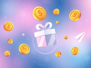 {"prompt":"create no text flat illustration, Depict finding and qualifying for crypto airdrops. Use bright or galaxy-themed background. Show floating tokens, gift boxes, and click icons. No labels or text.","originalPrompt":"create no text flat illustration, Depict finding and qualifying for crypto airdrops. Use bright or galaxy-themed background. Show floating tokens, gift boxes, and click icons. No labels or text.","width":1024,"height":576,"seed":42,"model":"flux","enhance":false,"nologo":true,"negative_prompt":"worst quality, blurry","nofeed":false,"safe":false,"isMature":false,"isChild":false}