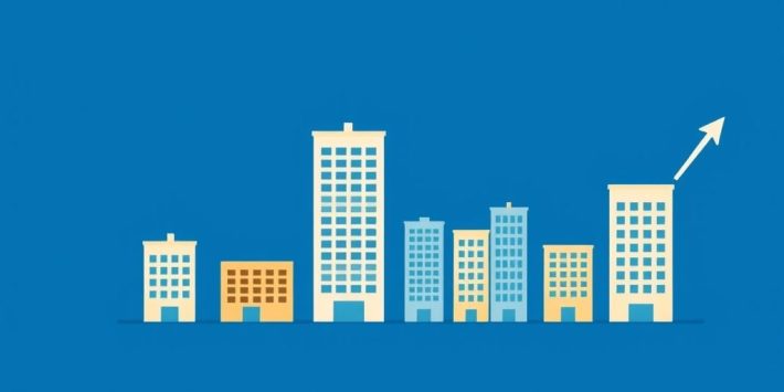 {"prompt":"create no text flat illustration, Depict REIT investing. Tiny buildings forming a stock graph or being traded like assets. Background: royal blue. No text.","originalPrompt":"create no text flat illustration, Depict REIT investing. Tiny buildings forming a stock graph or being traded like assets. Background: royal blue. No text.","width":1024,"height":576,"seed":42,"model":"flux","enhance":false,"nologo":true,"negative_prompt":"worst quality, blurry","nofeed":false,"safe":false,"isMature":false,"isChild":false}