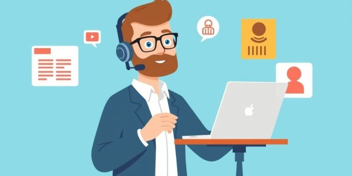 {"prompt":"create no text flat illustration, Depict creating and selling online courses. An instructor recording with symbols for automated enrollment and earnings. Background: sky blue. No text.","originalPrompt":"create no text flat illustration, Depict creating and selling online courses. An instructor recording with symbols for automated enrollment and earnings. Background: sky blue. No text.","width":1024,"height":576,"seed":42,"model":"flux","enhance":false,"nologo":true,"negative_prompt":"worst quality, blurry","nofeed":false,"safe":false,"isMature":false,"isChild":false}