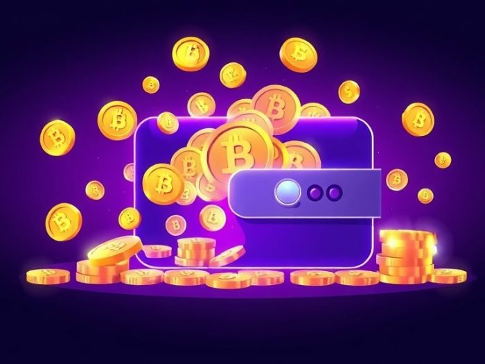 {"prompt":"Visualize a flat, text-free illustration that encapsulates the concept of automated crypto staking. Picture an array of vibrant, shimmering coins in various shades of gold and silver, seamlessly flowing into a sleek, modern digital wallet that radiates a futuristic glow. The wallet is set against a rich, deep violet background that enhances the glowing elements, creating a striking contrast. The overall ambiance reflects a sense of technological advancement and ease, emphasizing minimal user interaction. The coins appear to be animated, symbolizing ongoing earning potential, while the wallet looks robust and reliable, suggesting security and efficiency in the digital finance realm.nncreate no text flat illustration, Illustrate automated crypto staking. Coins earning yield in a digital wallet with minimal user interaction. Background: dark violet. No text.","originalPrompt":"create no text flat illustration, Illustrate automated crypto staking. Coins earning yield in a digital wallet with minimal user interaction. Background: dark violet. No text.","width":1024,"height":576,"seed":42,"model":"flux","enhance":false,"nologo":true,"negative_prompt":"worst quality, blurry","nofeed":false,"safe":false,"isMature":false,"isChild":false}