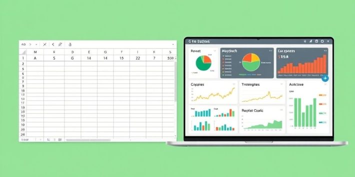 {"prompt":"create no text flat illustration, Show Excel vs. software stock analysis tools. A split between spreadsheet and a slick app UI with data visualizations. Background: soft green. No text.","originalPrompt":"create no text flat illustration, Show Excel vs. software stock analysis tools. A split between spreadsheet and a slick app UI with data visualizations. Background: soft green. No text.","width":1024,"height":576,"seed":42,"model":"flux","enhance":false,"nologo":true,"negative_prompt":"worst quality, blurry","nofeed":false,"safe":false,"isMature":false,"isChild":false}
