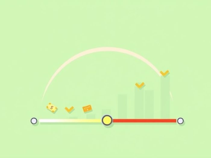 {"prompt":"create no text flat illustration, Illustrate credit score improvement. A rising bar gauge with icons for bills paid, credit card, and checkmarks. Background: light green. No text.show layer background.","originalPrompt":"create no text flat illustration, Illustrate credit score improvement. A rising bar gauge with icons for bills paid, credit card, and checkmarks. Background: light green. No text.show layer background.","width":1024,"height":576,"seed":42,"model":"flux","enhance":false,"nologo":true,"negative_prompt":"worst quality, blurry","nofeed":false,"safe":false,"isMature":false,"isChild":false}