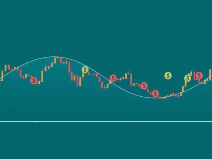 {"prompt":"create no text flat illustration, Show swing trading in forex. A curved wave chart with currency symbols following rhythmic patterns. Background: teal or soft navy. No wording.","originalPrompt":"create no text flat illustration, Show swing trading in forex. A curved wave chart with currency symbols following rhythmic patterns. Background: teal or soft navy. No wording.","width":1024,"height":576,"seed":42,"model":"flux","enhance":false,"nologo":true,"negative_prompt":"worst quality, blurry","nofeed":false,"safe":false,"isMature":false,"isChild":false}