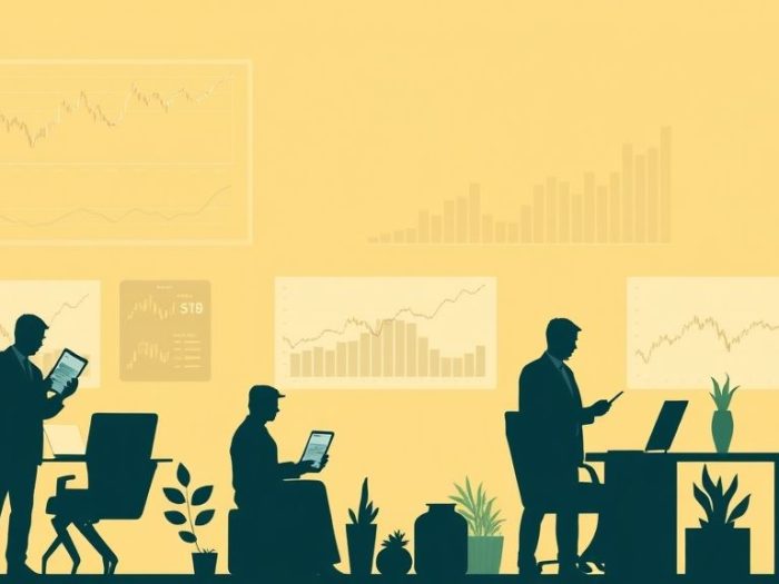 {"prompt":"create no text flat illustration, Show using COT reports to analyze commodities. Silhouettes of traders with charts, futures contracts, and commodity visuals. Background: tan or data green. No text.","originalPrompt":"create no text flat illustration, Show using COT reports to analyze commodities. Silhouettes of traders with charts, futures contracts, and commodity visuals. Background: tan or data green. No text.","width":1024,"height":576,"seed":42,"model":"flux","enhance":false,"nologo":true,"negative_prompt":"worst quality, blurry","nofeed":false,"safe":false,"isMature":false,"isChild":false}