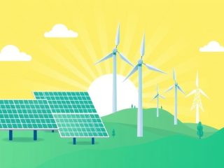 {"prompt":"create no text flat illustration, Represent clean energy stocks. Solar panels, wind turbines, and electric symbols rising as stock charts. Background: radiant yellow or cyan. No text.","originalPrompt":"create no text flat illustration, Represent clean energy stocks. Solar panels, wind turbines, and electric symbols rising as stock charts. Background: radiant yellow or cyan. No text.","width":1024,"height":576,"seed":42,"model":"flux","enhance":false,"nologo":true,"negative_prompt":"worst quality, blurry","nofeed":true,"safe":false,"isMature":false,"isChild":false}
