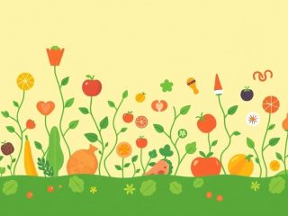 {"prompt":"create no text flat illustration, Show plant-based food industry. Icons of food products with stock symbols growing like vines. Background: soft green or pastel orange. No text.","originalPrompt":"create no text flat illustration, Show plant-based food industry. Icons of food products with stock symbols growing like vines. Background: soft green or pastel orange. No text.","width":1024,"height":576,"seed":42,"model":"flux","enhance":false,"nologo":true,"negative_prompt":"worst quality, blurry","nofeed":false,"safe":false,"isMature":false,"isChild":false}