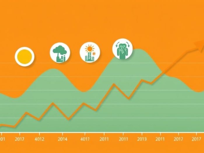 {"prompt":"create no text flat illustration, Show how ESG risk affects stock performance. A stock chart with weather, pollution, and social risk icons influencing price. Background: alert orange. No wording.","originalPrompt":"create no text flat illustration, Show how ESG risk affects stock performance. A stock chart with weather, pollution, and social risk icons influencing price. Background: alert orange. No wording.","width":1024,"height":576,"seed":42,"model":"flux","enhance":false,"nologo":true,"negative_prompt":"worst quality, blurry","nofeed":false,"safe":false,"isMature":false,"isChild":false}