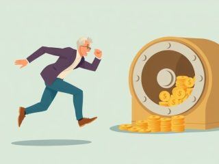 {"prompt":"create no text flat illustration, Show catching up on retirement savings after age 50. A mature person sprinting toward a growing coin vault. Background: mustard or sky blue. No text.","originalPrompt":"create no text flat illustration, Show catching up on retirement savings after age 50. A mature person sprinting toward a growing coin vault. Background: mustard or sky blue. No text.","width":1024,"height":576,"seed":42,"model":"flux","enhance":false,"nologo":true,"negative_prompt":"worst quality, blurry","nofeed":false,"safe":false,"isMature":false,"isChild":false}