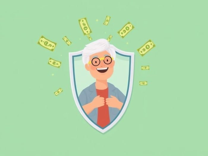 {"prompt":"create no text flat illustration, Show creating tax-free income in retirement. Money flowing through a tax shield into a happy retiree's . Background: mint green. No labels.","originalPrompt":"create no text flat illustration, Show creating tax-free income in retirement. Money flowing through a tax shield into a happy retiree's . Background: mint green. No labels.","width":1024,"height":576,"seed":42,"model":"flux","enhance":false,"nologo":true,"negative_prompt":"worst quality, blurry","nofeed":false,"safe":false,"isMature":false,"isChild":false}