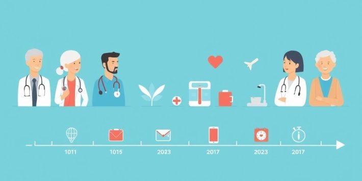 {"prompt":"create no text flat illustration, Depict health insurance for early retirees. Medical icons alongside a timeline gap before Medicare. Background: health blue. No wording.","originalPrompt":"create no text flat illustration, Depict health insurance for early retirees. Medical icons alongside a timeline gap before Medicare. Background: health blue. No wording.","width":1024,"height":576,"seed":42,"model":"flux","enhance":false,"nologo":true,"negative_prompt":"worst quality, blurry","nofeed":false,"safe":false,"isMature":false,"isChild":false}