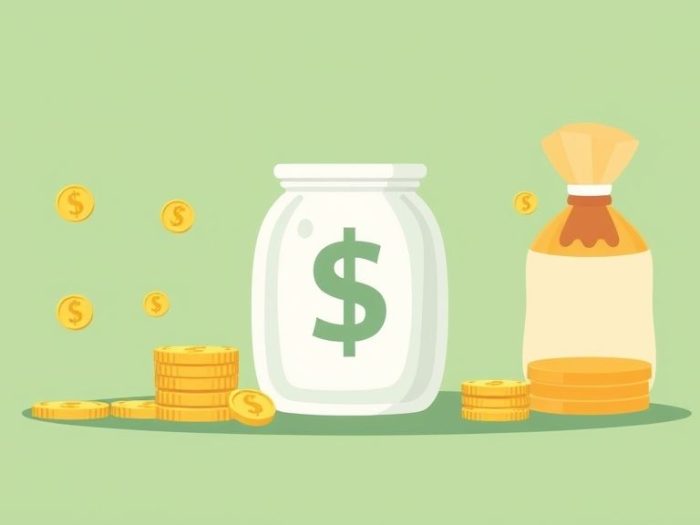 {"prompt":"create no text flat illustration, Show HSA as a stealth retirement account. Medical coins saved and transformed into golden retirement funds. Background: soft green. No wording.","originalPrompt":"create no text flat illustration, Show HSA as a stealth retirement account. Medical coins saved and transformed into golden retirement funds. Background: soft green. No wording.","width":1024,"height":576,"seed":42,"model":"flux","enhance":false,"nologo":true,"negative_prompt":"worst quality, blurry","nofeed":false,"safe":false,"isMature":false,"isChild":false}