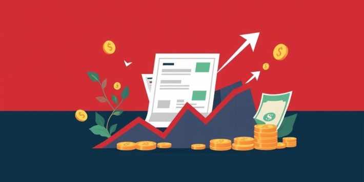 {"prompt":"Craft a striking flat illustration devoid of any text, encapsulating the concept of covered calls for generating passive income. Feature a stylized representation of stock ownership, symbolized by elegant stock certificates or shares atop a graph showcasing an upward trend. Overlay this with visual elements representing call options, perhaps depicted as dynamic arrows or abstract shapes that suggest movement and strategy. Introduce passive cash flow through the use of flowing coins or stylized currency icons, artfully woven around the main subjects. Set this intriguing scene against a bold background, choosing either a deep crimson or a rich navy blue, which enhances the overall aesthetic while lending a sense of professionalism. Strive for a clean, modern composition that conveys sophistication and clarity.nncreate no text flat illustration, Visualize covered calls for income. Stock ownership + call option + passive coin flow. Background: crimson or navy. No labels.","originalPrompt":"create no text flat illustration, Visualize covered calls for income. Stock ownership + call option + passive coin flow. Background: crimson or navy. No labels.","width":1024,"height":576,"seed":42,"model":"flux","enhance":false,"nologo":true,"negative_prompt":"worst quality, blurry","nofeed":false,"safe":false,"isMature":false,"isChild":false}