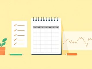 {"prompt":"Visualize a serene flat illustration devoid of any text, showcasing an options trading journal in an organized layout. Set against a soft pastel yellow backdrop, the scene incorporates an array of carefully curated elements: a neat checklist brimming with ticked options, a calendar filled with important dates marked in subtle hues, and a set of intricate line charts displaying fluctuating market data. Each item is distinctly illustrated, harmonizing in a cohesive aesthetic that conveys a sense of calm and professionalism. The overall mood is one of clarity and focus, emphasizing the meticulous nature of trading strategies while inviting the viewer into this tranquil workspace.nncreate no text flat illustration, Depict options trading journal. Checklist, calendar, and chart data being recorded. Background: pastel yellow. No wording.","originalPrompt":"create no text flat illustration, Depict options trading journal. Checklist, calendar, and chart data being recorded. Background: pastel yellow. No wording.","width":1024,"height":576,"seed":42,"model":"flux","enhance":false,"nologo":true,"negative_prompt":"worst quality, blurry","nofeed":false,"safe":false,"isMature":false,"isChild":false}