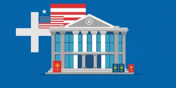 {"prompt":"create no text flat illustration, Visualize best ADRs to buy. U.S. stock exchange with international company icons or passports. Background: flag blue. No text.","originalPrompt":"create no text flat illustration, Visualize best ADRs to buy. U.S. stock exchange with international company icons or passports. Background: flag blue. No text.","width":1024,"height":576,"seed":42,"model":"flux","enhance":false,"nologo":true,"negative_prompt":"worst quality, blurry","nofeed":false,"safe":false,"isMature":false,"isChild":false}