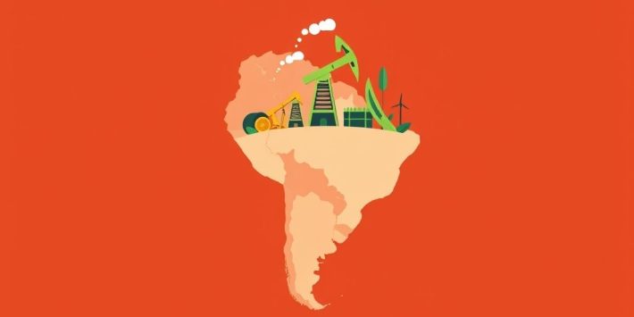 {"prompt":"create no text flat illustration, Show Latin America as a commodity growth play. Copper, oil, and agriculture icons rising from LATAM map. Background: terra cotta red. No text.","originalPrompt":"create no text flat illustration, Show Latin America as a commodity growth play. Copper, oil, and agriculture icons rising from LATAM map. Background: terra cotta red. No text.","width":1024,"height":576,"seed":42,"model":"flux","enhance":false,"nologo":true,"negative_prompt":"worst quality, blurry","nofeed":false,"safe":false,"isMature":false,"isChild":false}