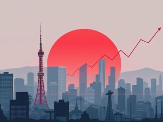 {"prompt":"create no text flat illustration, Show Japanese market and ETF guide. Tokyo skyline with ETF visuals and rising chart. Background: sunrise red or gray. No wording.","originalPrompt":"create no text flat illustration, Show Japanese market and ETF guide. Tokyo skyline with ETF visuals and rising chart. Background: sunrise red or gray. No wording.","width":1024,"height":576,"seed":42,"model":"flux","enhance":false,"nologo":true,"negative_prompt":"worst quality, blurry","nofeed":false,"safe":false,"isMature":false,"isChild":false}