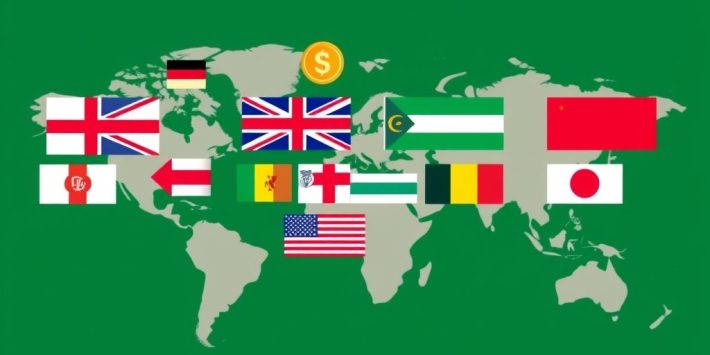 {"prompt":"create no text flat illustration, Illustrate global dividend aristocrats. Flags and coins tied to companies with 20+ year payout icons. Background: bold green or navy. No labels.","originalPrompt":"create no text flat illustration, Illustrate global dividend aristocrats. Flags and coins tied to companies with 20+ year payout icons. Background: bold green or navy. No labels.","width":1024,"height":576,"seed":42,"model":"flux","enhance":false,"nologo":true,"negative_prompt":"worst quality, blurry","nofeed":false,"safe":false,"isMature":false,"isChild":false}