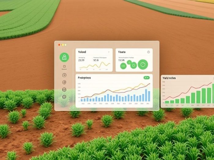 {"prompt":"create no text flat illustration, Visualize farmland investing platforms. A digital dashboard overlaid on farmland with yield growth visuals. Background: soil brown or green. No labels.","originalPrompt":"create no text flat illustration, Visualize farmland investing platforms. A digital dashboard overlaid on farmland with yield growth visuals. Background: soil brown or green. No labels.","width":1024,"height":576,"seed":42,"model":"flux","enhance":false,"nologo":true,"negative_prompt":"worst quality, blurry","nofeed":false,"safe":false,"isMature":false,"isChild":false}