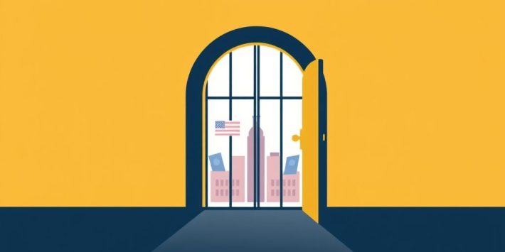 {"prompt":"create no text flat illustration, Show private equity investing access. Gate or lock opening to reveal startup investment visuals. Background: muted gold or navy. No wording.","originalPrompt":"create no text flat illustration, Show private equity investing access. Gate or lock opening to reveal startup investment visuals. Background: muted gold or navy. No wording.","width":1024,"height":576,"seed":42,"model":"flux","enhance":false,"nologo":true,"negative_prompt":"worst quality, blurry","nofeed":false,"safe":false,"isMature":false,"isChild":false}