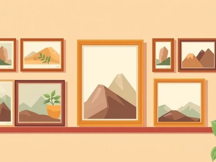 {"prompt":"create no text flat illustration, Depict art investment funds. Framed artworks being traded like stocks or tracked in a portfolio. Background: beige or deep red. No labels.","originalPrompt":"create no text flat illustration, Depict art investment funds. Framed artworks being traded like stocks or tracked in a portfolio. Background: beige or deep red. No labels.","width":1024,"height":576,"seed":42,"model":"flux","enhance":false,"nologo":true,"negative_prompt":"worst quality, blurry","nofeed":false,"safe":false,"isMature":false,"isChild":false}