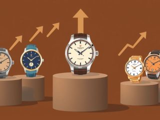 {"prompt":"create no text flat illustration, Show investment in collectible watches. Luxury watches on pedestals with upward arrows and auction icons. Background: rich brown. No wording.","originalPrompt":"create no text flat illustration, Show investment in collectible watches. Luxury watches on pedestals with upward arrows and auction icons. Background: rich brown. No wording.","width":1024,"height":576,"seed":42,"model":"flux","enhance":false,"nologo":true,"negative_prompt":"worst quality, blurry","nofeed":false,"safe":false,"isMature":false,"isChild":false}