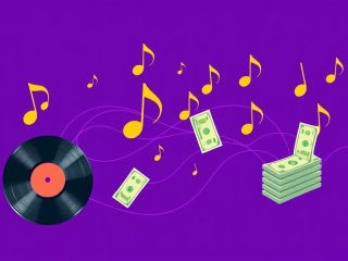 {"prompt":"create no text flat illustration, Visualize music royalties as investments. Vinyl or streaming notes linked to cash flow streams. Background: electric purple or cobalt. No text.","originalPrompt":"create no text flat illustration, Visualize music royalties as investments. Vinyl or streaming notes linked to cash flow streams. Background: electric purple or cobalt. No text.","width":1024,"height":576,"seed":42,"model":"flux","enhance":false,"nologo":true,"negative_prompt":"worst quality, blurry","nofeed":false,"safe":false,"isMature":false,"isChild":false}