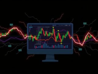 {"prompt":"create no text flat illustration, Show HFT techniques for retail traders. Lightning-fast trade icons with DIY terminal. Background: jet black. No text.","originalPrompt":"create no text flat illustration, Show HFT techniques for retail traders. Lightning-fast trade icons with DIY terminal. Background: jet black. No text.","width":1024,"height":576,"seed":42,"model":"flux","enhance":false,"nologo":true,"negative_prompt":"worst quality, blurry","nofeed":false,"safe":false,"isMature":false,"isChild":false}