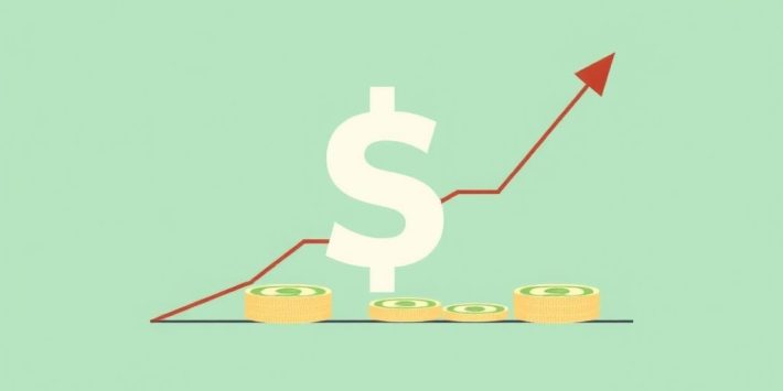 {"prompt":"create no text flat illustration, Show money symbols. Illustrate trend-following algorithm in minimal code. A few code lines triggering upward stock movements. Background: mint or gray-green. No labels.","originalPrompt":"create no text flat illustration, Show money symbols. Illustrate trend-following algorithm in minimal code. A few code lines triggering upward stock movements. Background: mint or gray-green. No labels.","width":1024,"height":576,"seed":42,"model":"flux","enhance":false,"nologo":true,"negative_prompt":"worst quality, blurry","nofeed":false,"safe":false,"isMature":false,"isChild":false}