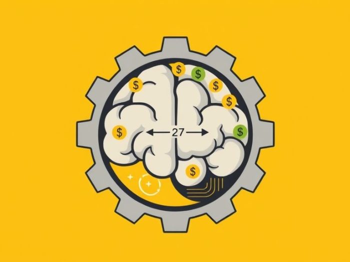 {"prompt":"create no text flat illustration, show money symbols. Illustrate Kelly Criterion in trading logic. Dynamic position sizing formula running inside a brain or gear. Background: gold or olive. No text.","originalPrompt":"create no text flat illustration, show money symbols. Illustrate Kelly Criterion in trading logic. Dynamic position sizing formula running inside a brain or gear. Background: gold or olive. No text.","width":1024,"height":576,"seed":42,"model":"flux","enhance":false,"nologo":true,"negative_prompt":"worst quality, blurry","nofeed":false,"safe":false,"isMature":false,"isChild":false}