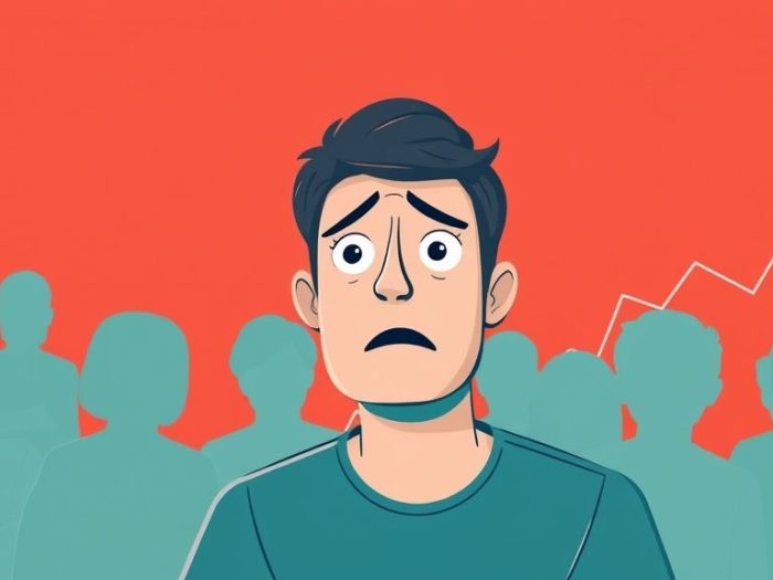 {"prompt":"create no text flat illustration, Visualize FOMO (fear of missing out). Person anxiously watching others' stocks rise while hesitating. Background: soft red or teal. No wording.","originalPrompt":"create no text flat illustration, Visualize FOMO (fear of missing out). Person anxiously watching others' stocks rise while hesitating. Background: soft red or teal. No wording.","width":1024,"height":576,"seed":42,"model":"flux","enhance":false,"nologo":true,"negative_prompt":"worst quality, blurry","nofeed":false,"safe":false,"isMature":false,"isChild":false}