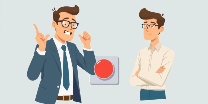 {"prompt":"create no text flat illustration, Depict action. Investor fidgeting near a trade button vs. someone calmly observing. Background: light gray-blue. No labels.","originalPrompt":"create no text flat illustration, Depict action. Investor fidgeting near a trade button vs. someone calmly observing. Background: light gray-blue. No labels.","width":1024,"height":576,"seed":42,"model":"flux","enhance":false,"nologo":true,"negative_prompt":"worst quality, blurry","nofeed":false,"safe":false,"isMature":false,"isChild":false}