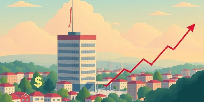 {"prompt":"create and no text flat illustration, beautiful background building in the town and money symbols and graph. ADX Misjudgments | Stop misreading trend strength. show money symbols.","originalPrompt":"create and no text flat illustration, beautiful background building in the town and money symbols and graph. ADX Misjudgments | Stop misreading trend strength. show money symbols.","width":1024,"height":576,"seed":42,"model":"flux","enhance":false,"nologo":true,"negative_prompt":"worst quality, blurry","nofeed":false,"safe":false,"isMature":false,"isChild":false}